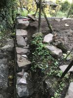 Zunächst erfolgt der Anschluß an die Ecke ...