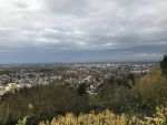 ... während die Schlechtwetterfront unübersehbar im Anzug ist.