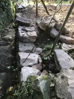 Die nächste Lage sitzt, jetzt fehlen nur noch die restlichen Kronensteine.