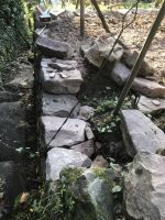 Die nächste Lage sitzt, jetzt fehlen nur noch die restlichen Kronensteine.