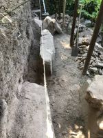 … allerdings darf bezweifelt werden, ob die Ankersteine jemals in einer Reihe standen.