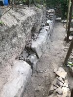 … und die Hintermauerung kann komplett durchgeführt werden.