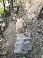 … und in die neue Mauerflucht ausgerichtet.