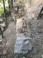 … und in die neue Mauerflucht ausgerichtet.